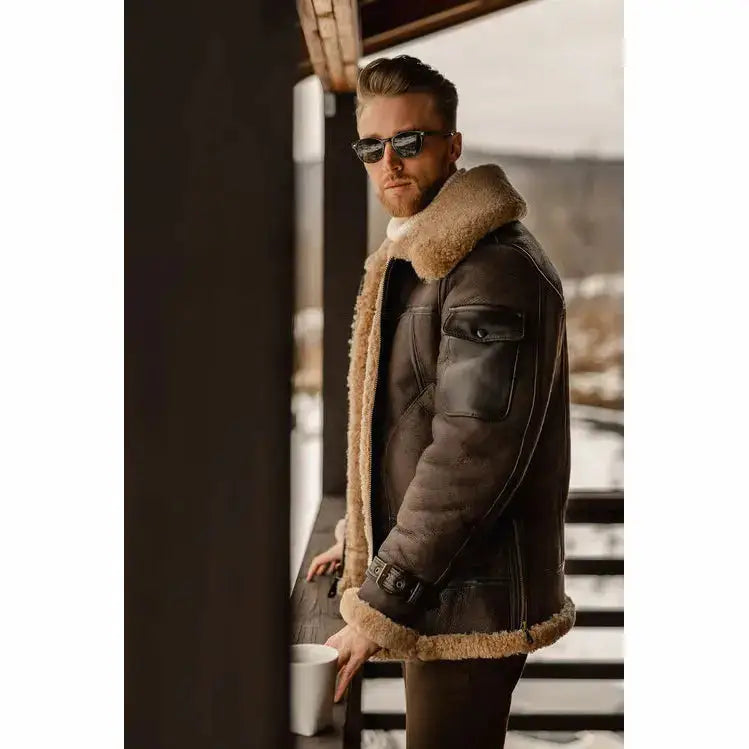 Sheepskin Aviator Jacket