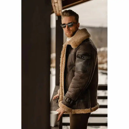 Sheepskin Aviator Jacket