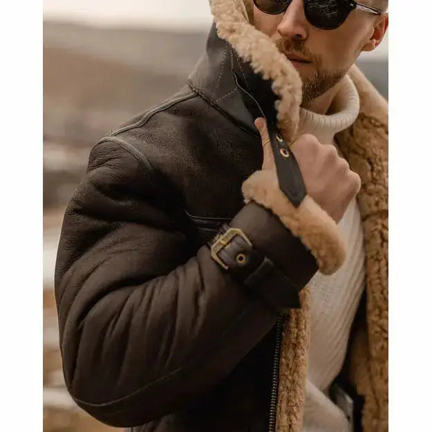Sheepskin Aviator Jacket