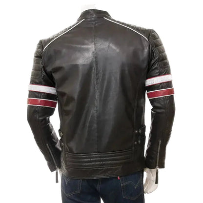 Men’s Classic Racing Leather Jacket