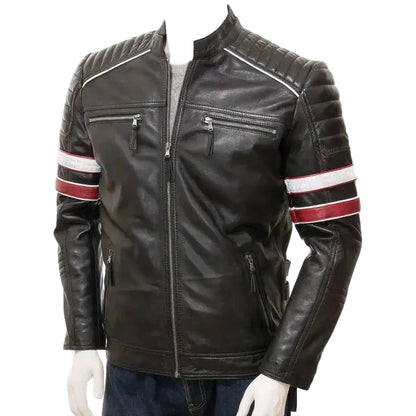 Men’s Classic Racing Leather Jacket