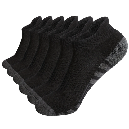 Men’s Gym & Outdoor Socks – 6 or 12 Pairs Soft Grip Crew