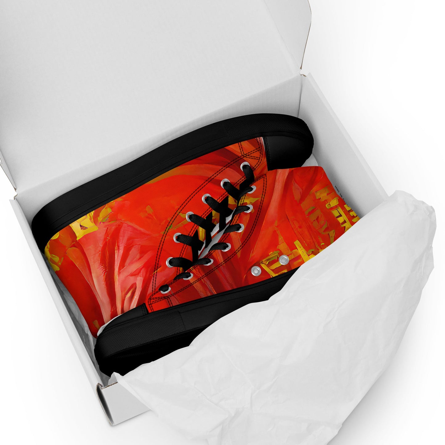 Qízhì - Mens High-Top Canvas Shoes