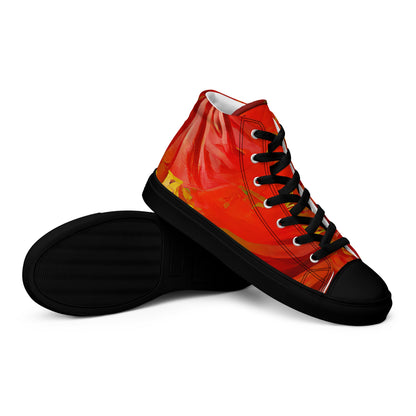 Qízhì - Mens High-Top Canvas Shoes