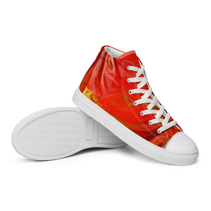 Qízhì - Mens High-Top Canvas Shoes