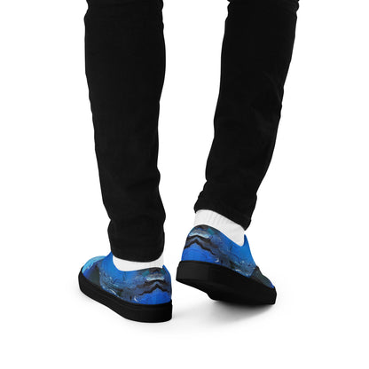 A Drop In The Ocean - Mens Lace-Up Canvas Shoes