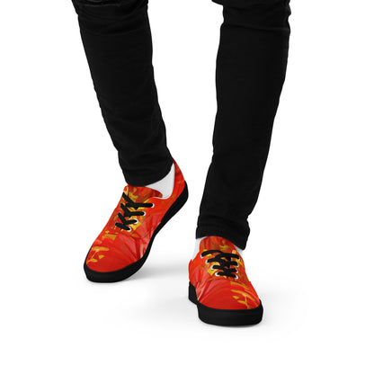 Qízhì - Mens Lace-Up Canvas Shoes