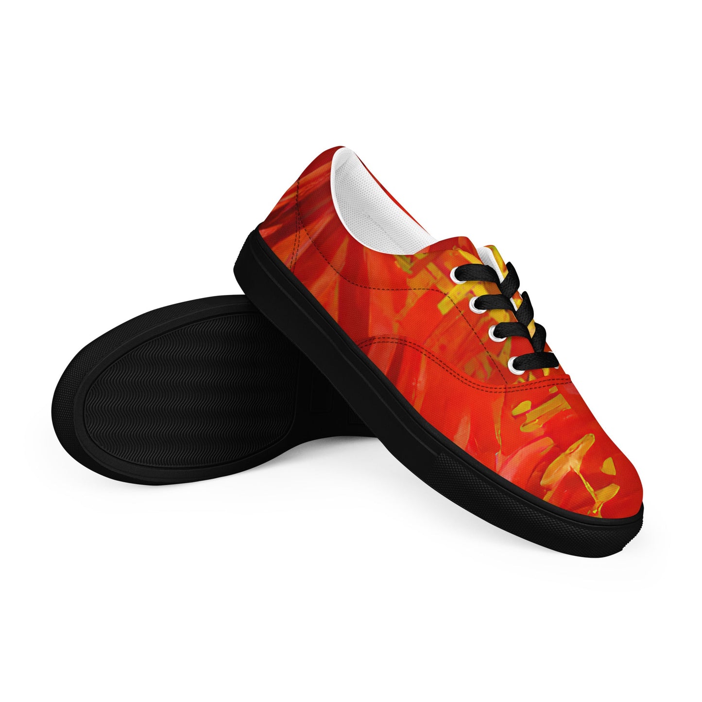 Qízhì - Mens Lace-Up Canvas Shoes