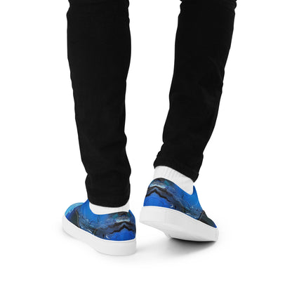 A Drop In The Ocean - Mens Lace-Up Canvas Shoes