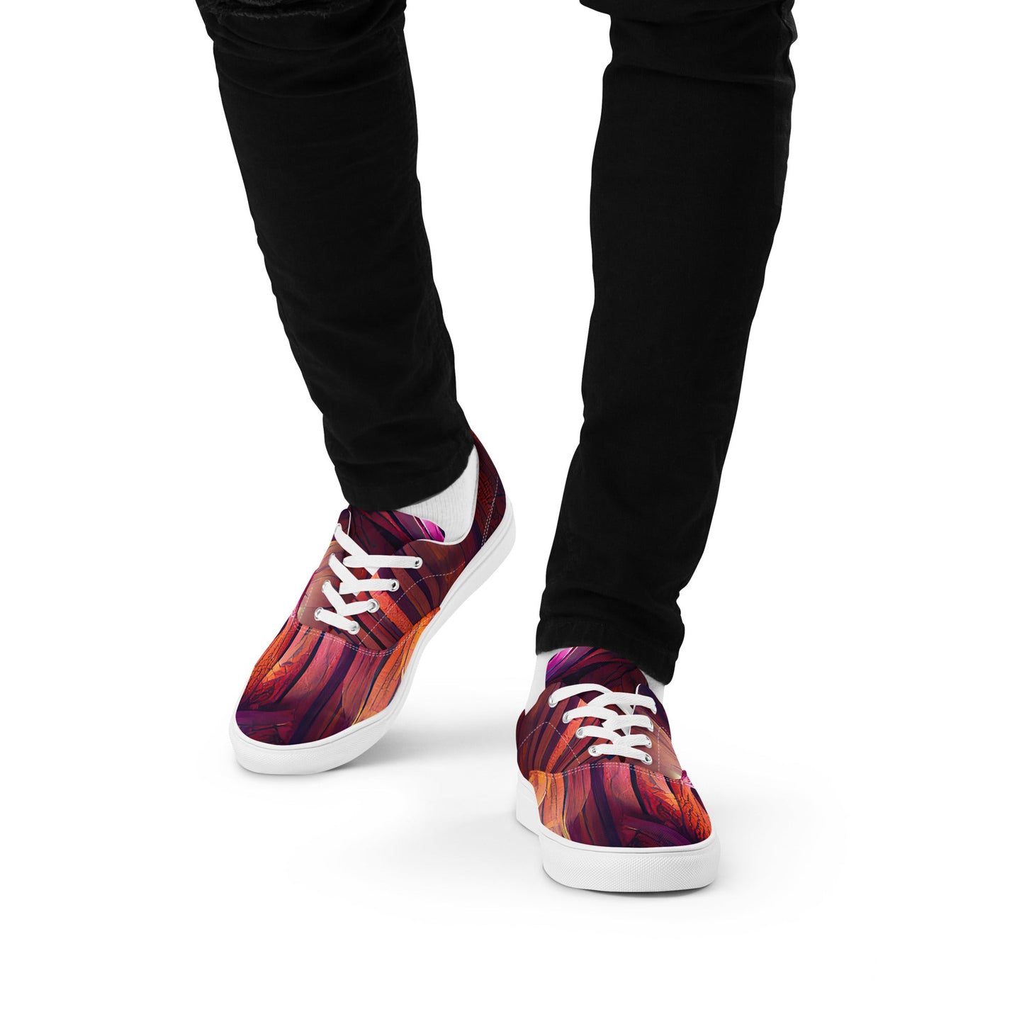 Hardwood - Mens Lace-Up Canvas Shoes