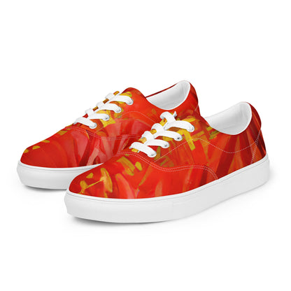 Qízhì - Mens Lace-Up Canvas Shoes