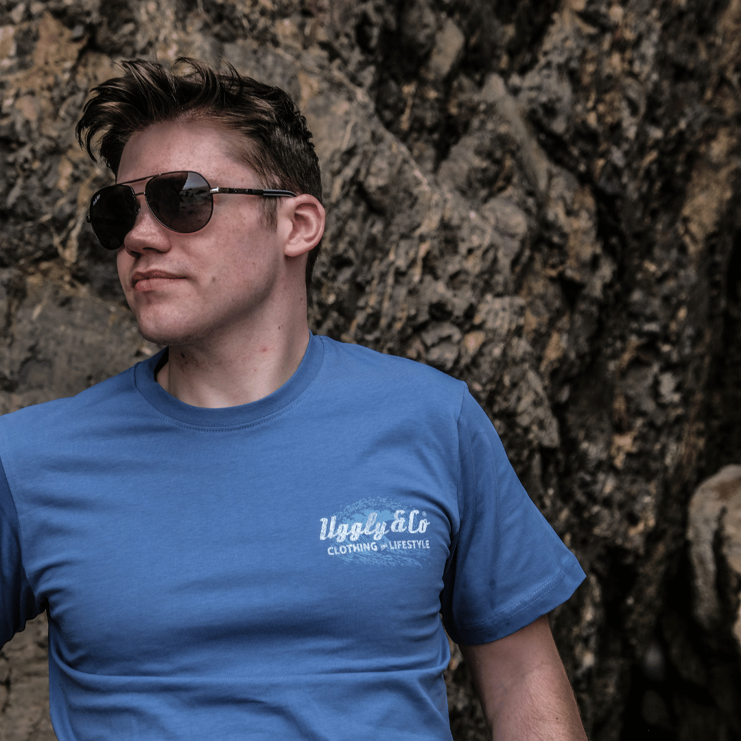 Blue Surf Diamond Tee