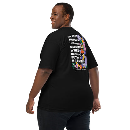 GUSTATORY Originals Shapes & Sizes Heavy Cotton Embroidered T-Shirt