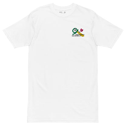 GUSTATORY Originals Shapes & Sizes Heavy Cotton Embroidered T-Shirt