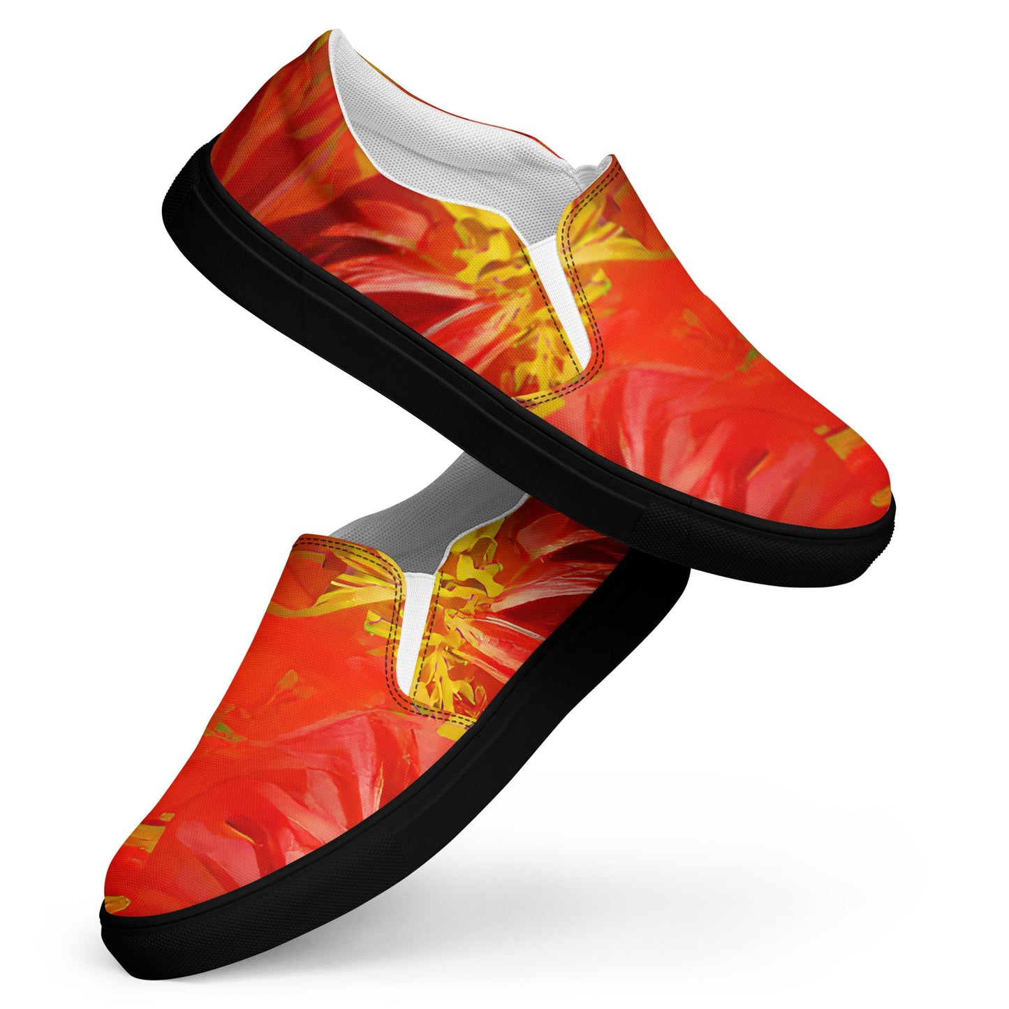 Qízhì - Mens Slip-On Canvas Shoes