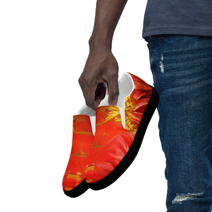 Qízhì - Mens Slip-On Canvas Shoes