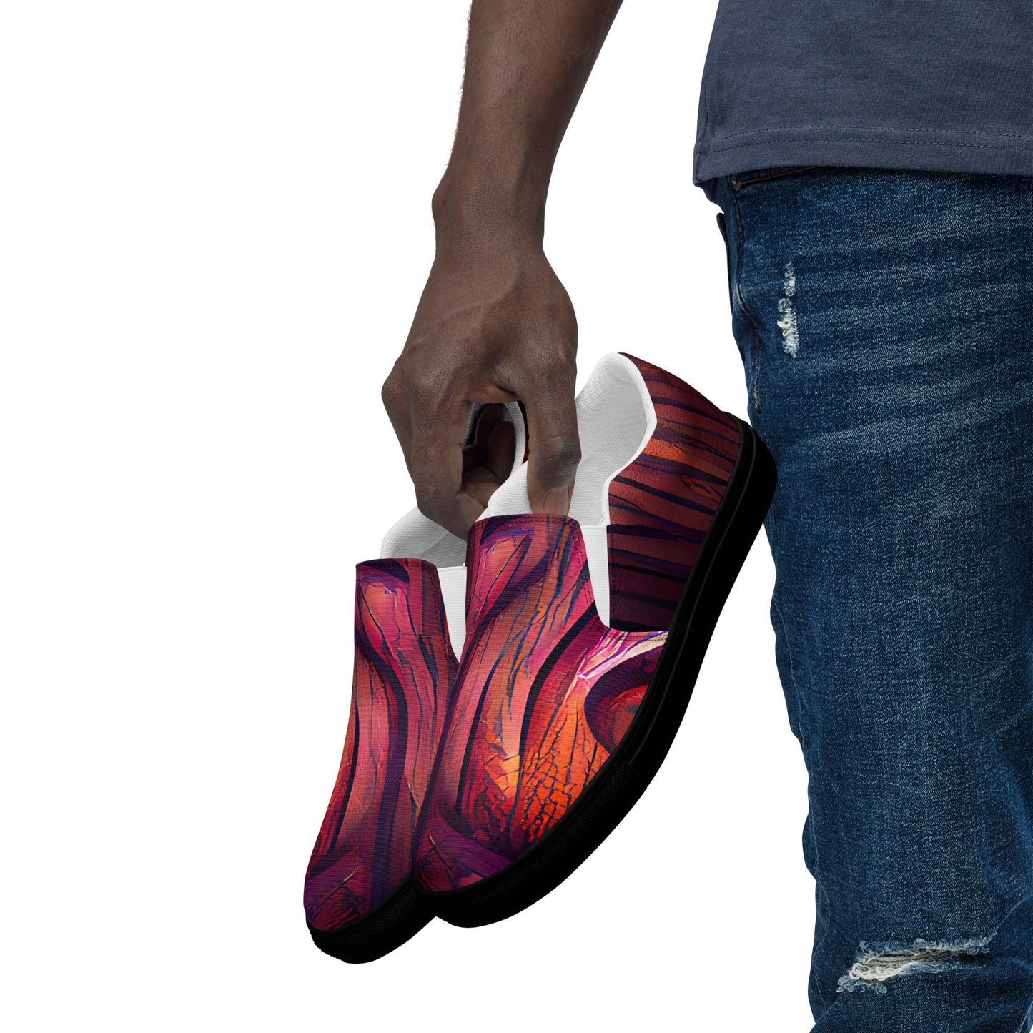 Hardwood - Mens Slip-On Canvas Shoes