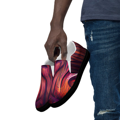 Hardwood - Mens Slip-On Canvas Shoes