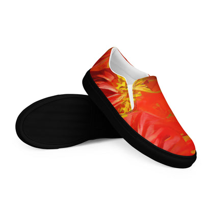 Qízhì - Mens Slip-On Canvas Shoes