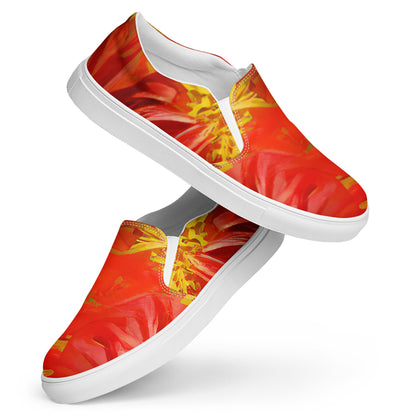 Qízhì - Mens Slip-On Canvas Shoes