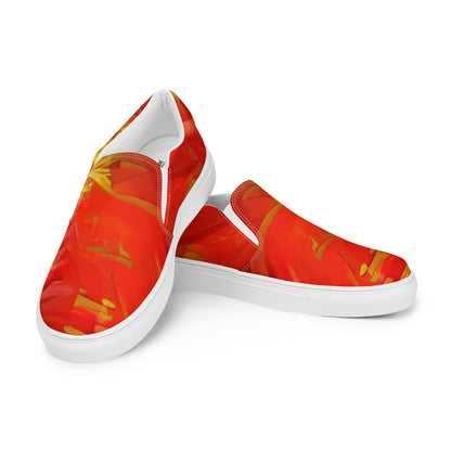 Qízhì - Mens Slip-On Canvas Shoes