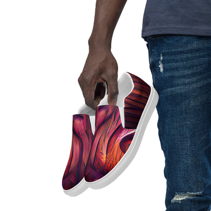 Hardwood - Mens Slip-On Canvas Shoes