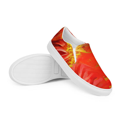 Qízhì - Mens Slip-On Canvas Shoes
