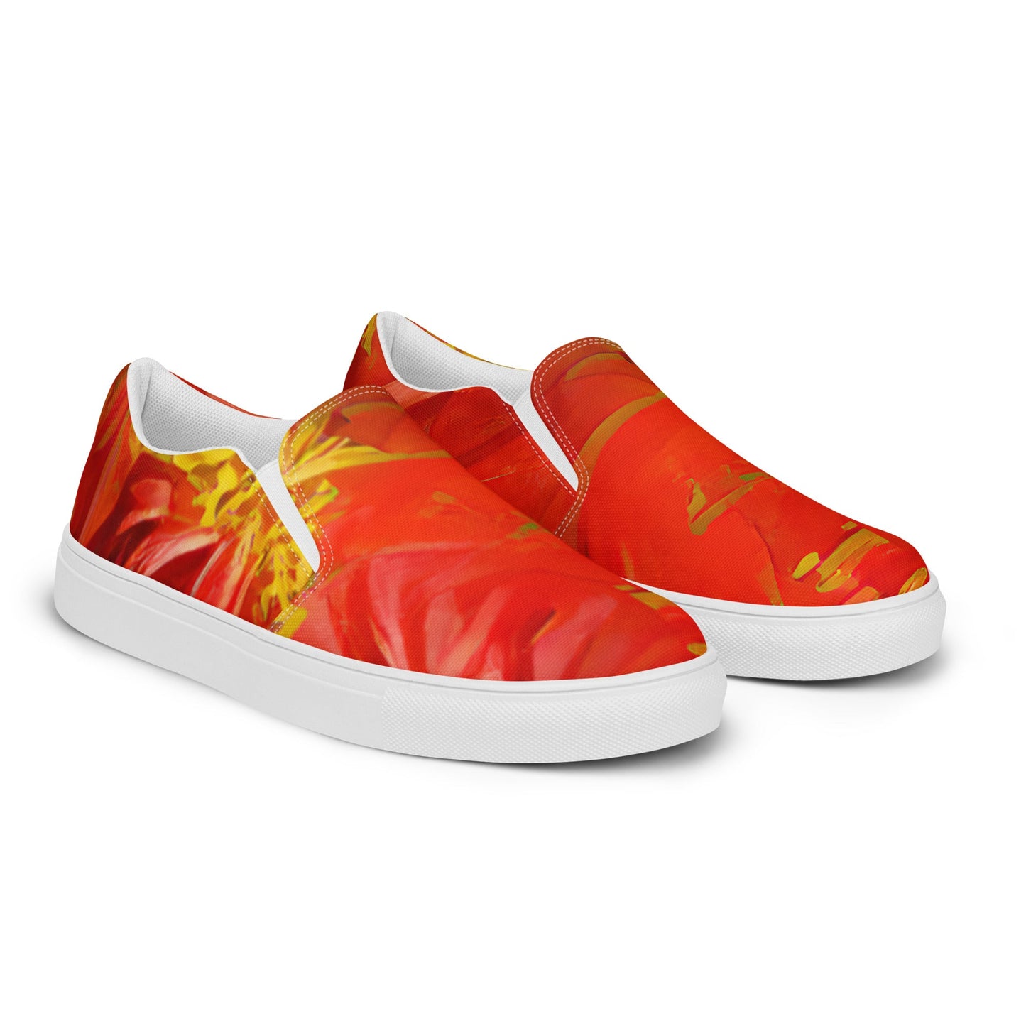 Qízhì - Mens Slip-On Canvas Shoes