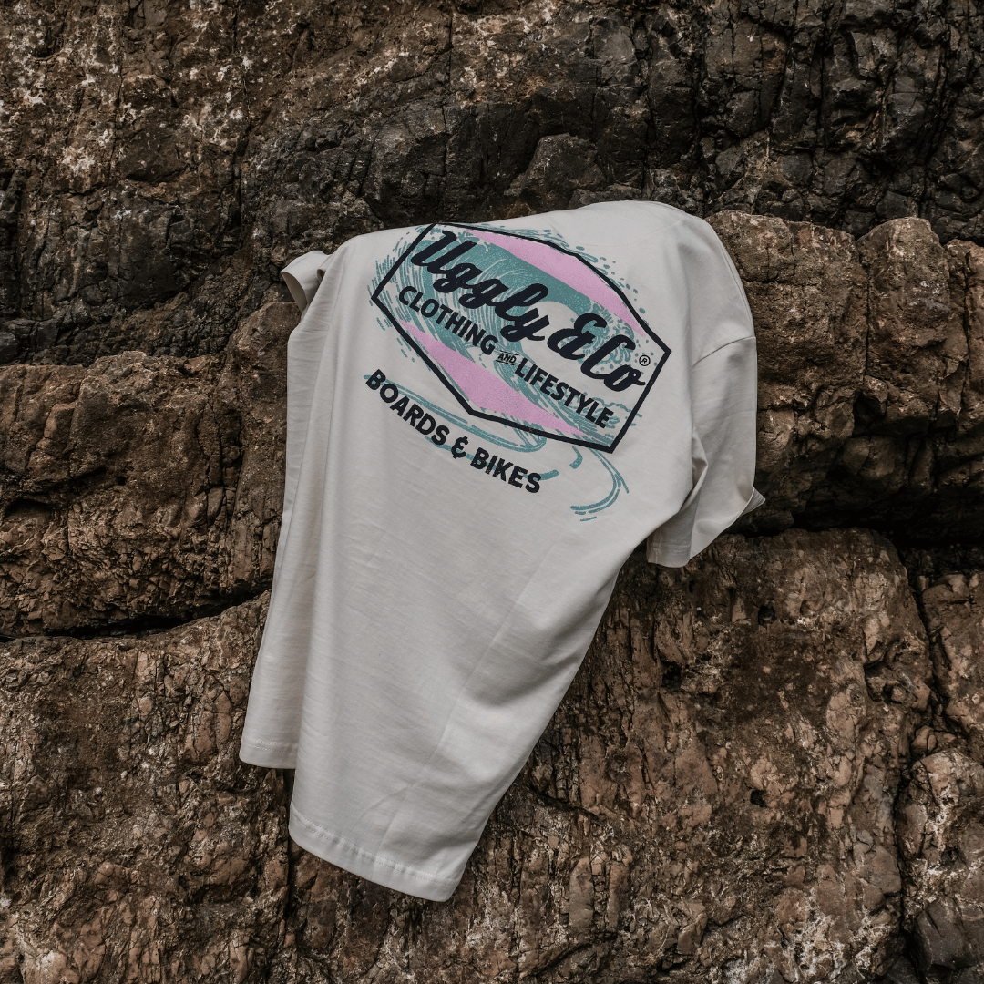 Soft-White Surf Diamond Tee