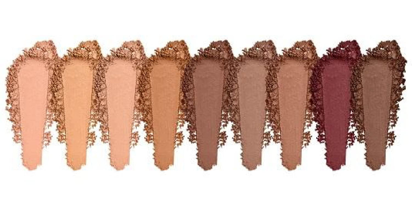 Mented Nude & Dark Eyeshadow Palette – 9 Shades, Vegan, Cruelty-Free, Made in USA (16.38g)