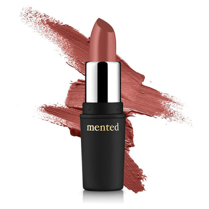 Mented Cosmetics Nude Lipstick Pretty in Pink – Semi-Matte, Long-Lasting, Vegan