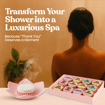 MESMOS 12 Assorted Shower Steamers – Aromatherapy Gift Set for Women