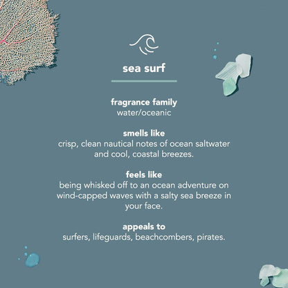 Method Men Face Wash Sea + Surf – 6 oz | Gentle, Plant-Based Cleanser