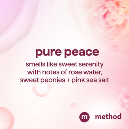 Method Pure Peace Volumizing Shampoo – Thicker, Fuller Hair, Sulfate-Free & Color Safe (14 oz x3)