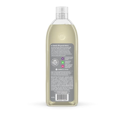 Method Premium Gel Hand Wash Refill — Vetiver + Amber, 4 x 28oz Refills, Recyclable Bottles