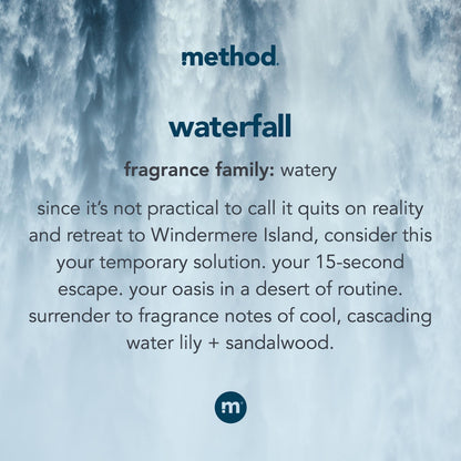Method Waterfall Foaming Hand Soap Duo – 10 oz + 38 oz Refill