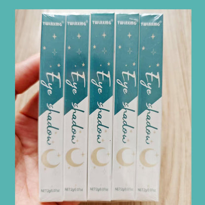 Metiplou 5-Color Eyeshadow Stick Set – Waterproof, Long-Lasting Eye Shadow & Highlighter