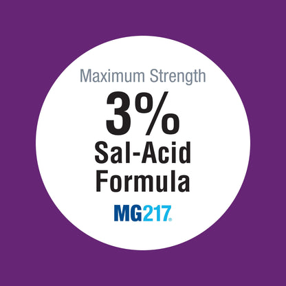MG217 Medicated Psoriasis Cream with 3% Salicylic Acid – Fragrance Free, 3.5 oz