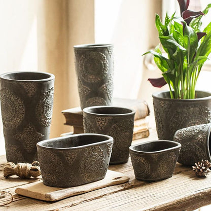 MI42 A Set Of Two Indoor/ Outdoor Plant Stands