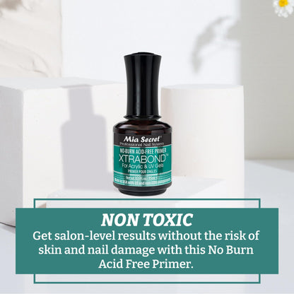 Mia Secret 15 ml Nail Dehydrator & XTRABOND Primer – Acid-Free Base Coat Kit