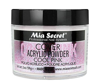 Mia Secret Acrylic Powder Cover Cool Pink 2 oz – Long-Lasting Nail Coverage