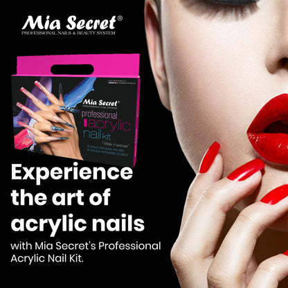 Mia Secret Professional Acrylic Nail Kit for Beginners | Complete Starter Set