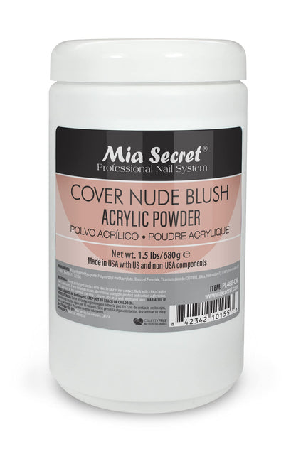 Mia Secret Cover Nude Blush Acrylic Powder 1.5 Lbs