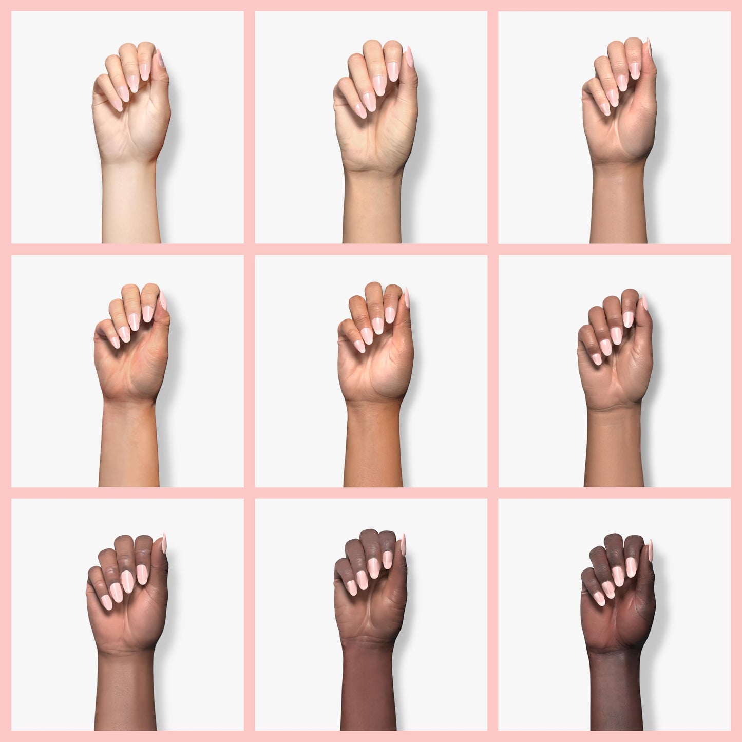 Mia Secret Cover Peach Acrylic Powder 2oz – Natural Coverage for Baby Boomer and Ombre Nails