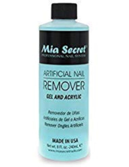 Mia Secret Professional Nail Remover Gel & Acrylic (8 Fl. Oz) – Fast, Low-Odor Removal