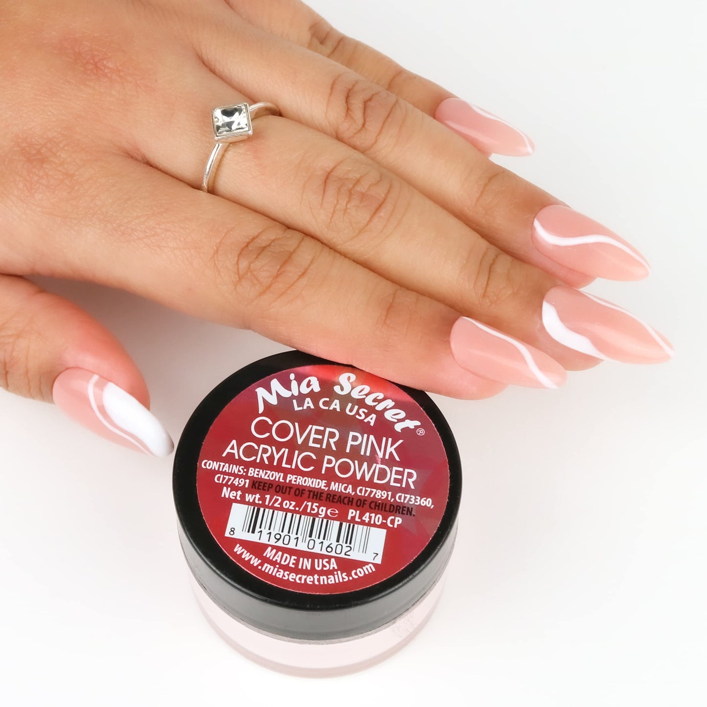 Mia Secret Nails COVER PINK Acrylic Powder 4oz – USA Made