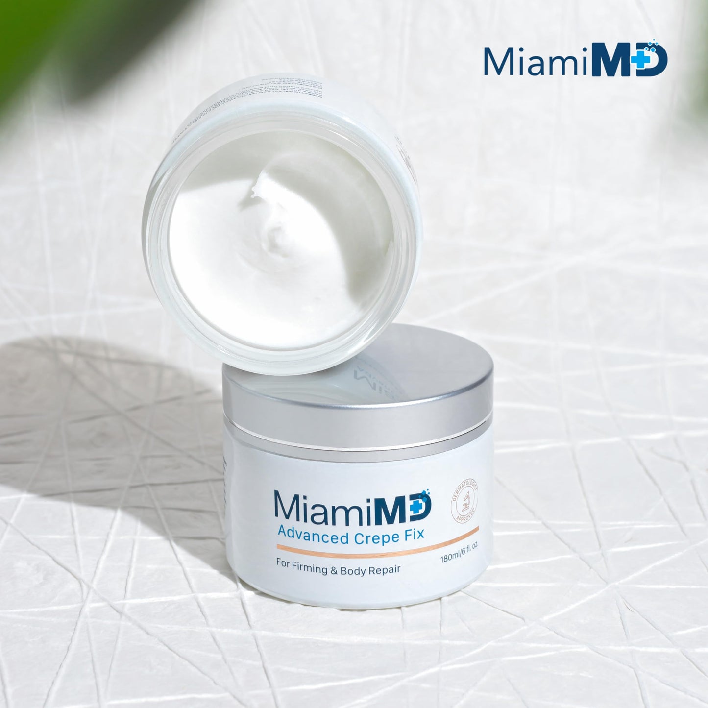MiamiMD Advanced Crepe Fix 180ml – Anti-Aging Skin Firming Cream for All Skin Types | 6-Pack