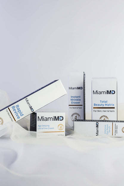 MiamiMD Instant Wrinkle Eraser (15ml) – Fragrance-Free Anti-Aging Serum for Face & Neck