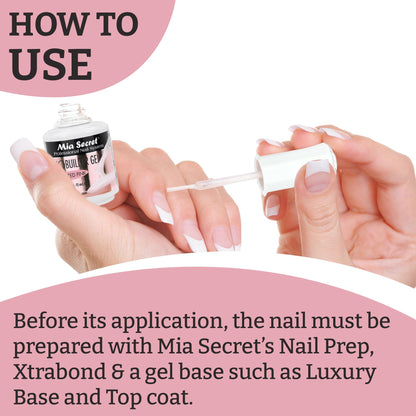 Mia Secret Frosted Pink BioBuilder Gel – Structuring Gel for Nail Extensions