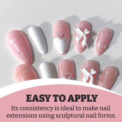 Mia Secret Frosted Pink BioBuilder Gel – Structuring Gel for Nail Extensions